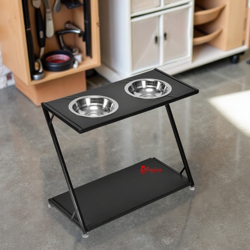 GOYALSON® Heavy-duty salon trolley designed for professional beauty parlors, barber shops, and spa environments, ideal for organizing cutting, makeup, manicure, and pedicure essentials with ease.