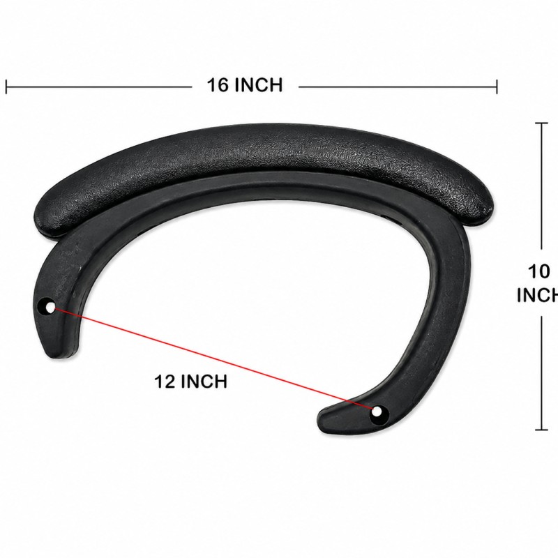 GOYALSON Chair Executive Office Chair revolving Visitor Chair Handle Fit to Every Chair Heavy Duty (Visitor Chair Handle, Black)
