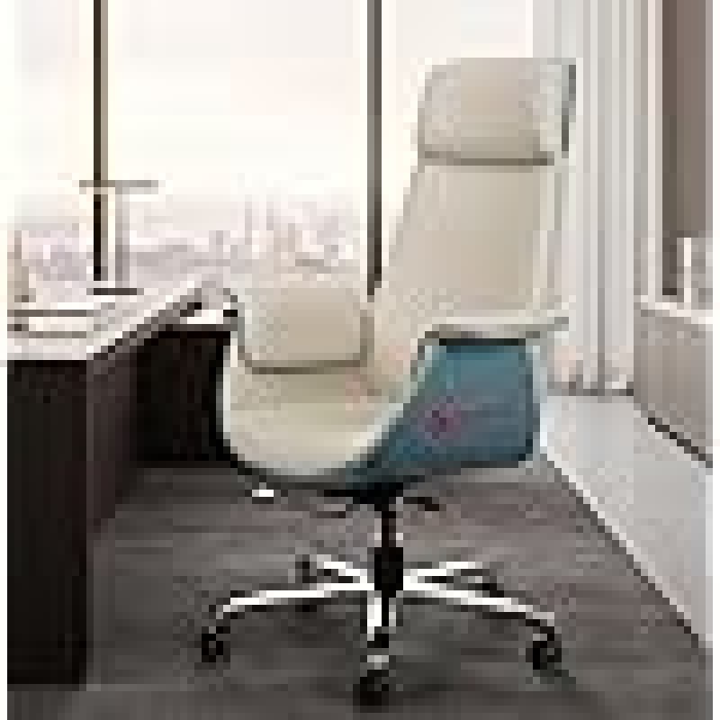 Goyalson ergonomic revolving office chair designed for directors, principals, and managers, featuring comfortable armrests, smooth-rolling wheels, and a well-cushioned seat and back for all-day support.